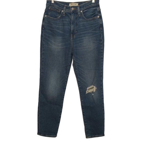 NWT MADEWELL The mom stretch comfort edition high waist jeans - Picture 5 of 16